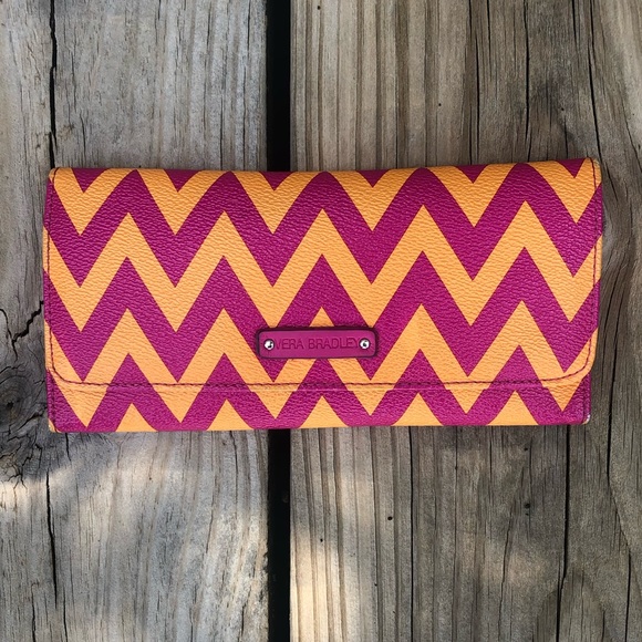Vera Bradley Handbags - Vera Bradley Chevron Wallet, NWOT
